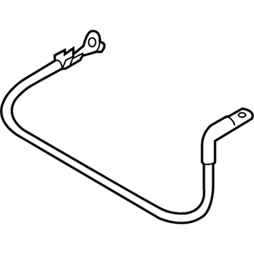 Volkswagen Beetle Battery Cable - 5N0-971-250-AM
