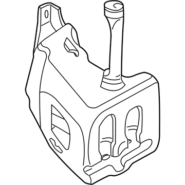 Volkswagen EuroVan Windshield Washer Fluid Reservoir - 701-955-453-C