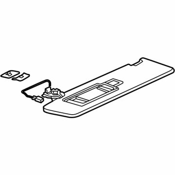 Volkswagen ID. Buzz Sun Visor - 1T3-857-551-C-2UV
