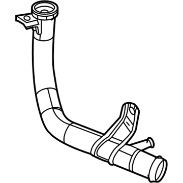 Volkswagen Routan Coolant Reservoir Hose - 7B0-121-050
