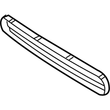 Volkswagen Cabrio Grille - 1J0-853-677-D-B41