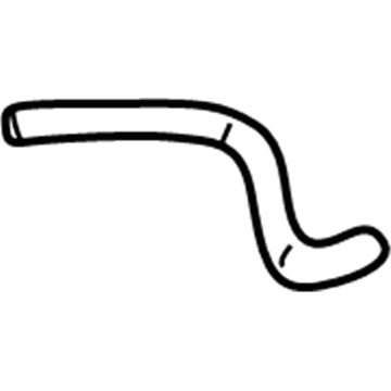 Volkswagen Golf Radiator Hose - 1J0-121-447-H