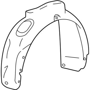 Volkswagen Passat Wheelhouse - 3B0-809-958-A-01C