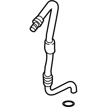 Volkswagen Transmission Oil Cooler Hose - 5N0-317-820-B