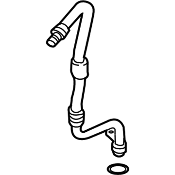 Volkswagen Transmission Oil Cooler Hose - 5N0-317-825-C