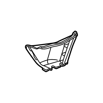 Volkswagen Air Duct - 2GJ-807-161-9B9
