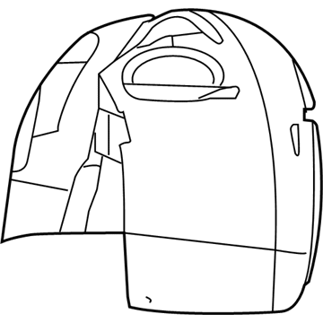 Volkswagen Routan Wheelhouse - 7B0-805-978-B