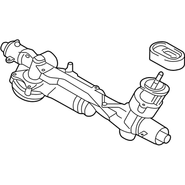 Volkswagen Golf Rack And Pinion - 5Q1-423-055-M