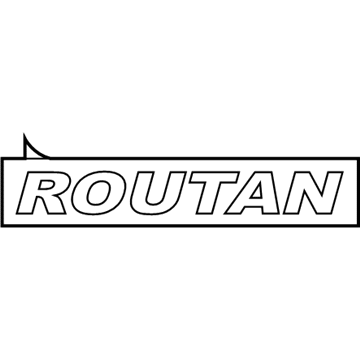Volkswagen Routan Emblem - 7B0-853-687