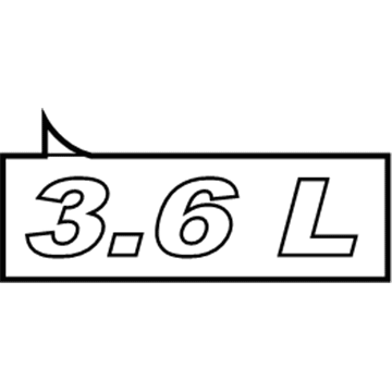 Volkswagen Routan Emblem - 7B0-853-675-D