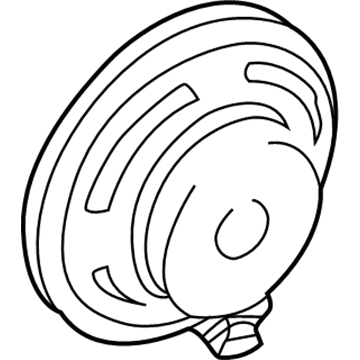 Volkswagen Cabrio Car Speakers - 1EM-035-411-B