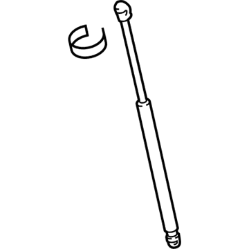 Volkswagen e-Golf Liftgate Lift Support - 5G0-823-359-A