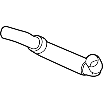Volkswagen Routan Coolant Reservoir Hose - 7B0-121-051-D