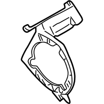 Volkswagen 021-131-085-E Air Pump Bracket Volkswagen 021-131-085-E Air Pump Bracket