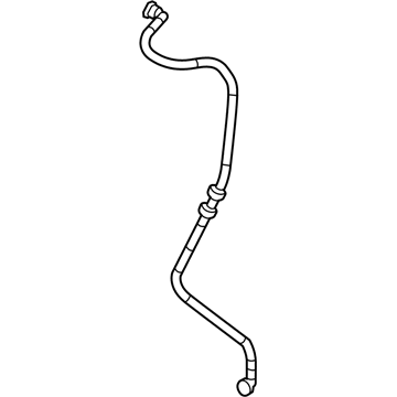 Volkswagen Jetta Crankcase Breather Hose - 5C0-201-160-S