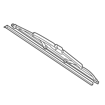 Volkswagen 1J6-955-425-C Wiper Blade Volkswagen 1J6-955-425-C Wiper Blade