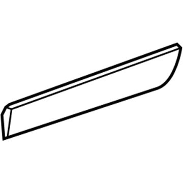 Volkswagen Phaeton Door Moldings - 3D7-854-950-A-V7S
