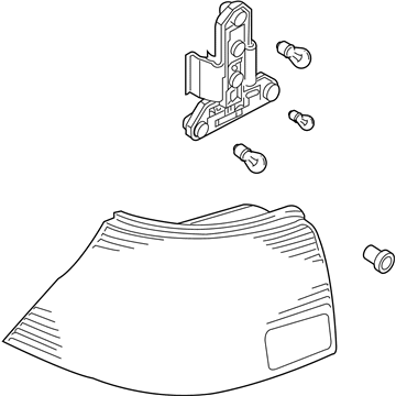 Volkswagen Tail Light - 1J6-945-096-F