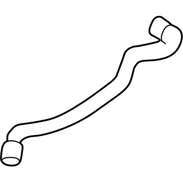 Volkswagen Cabrio Coolant Reservoir Hose - 1H0-121-109-R
