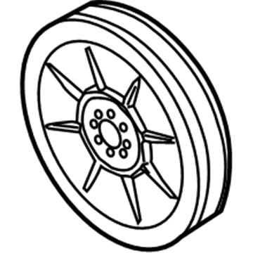 Volkswagen Touareg Crankshaft Pulley - 079-105-251-N