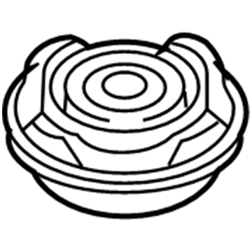 Volkswagen Crossmember Bushing - 1K0-599-438-A
