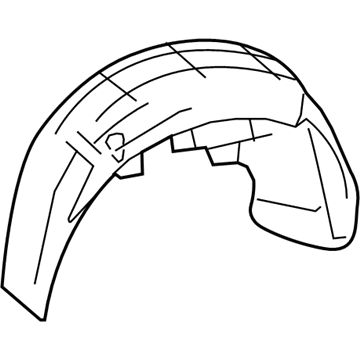 Volkswagen Jetta Wheelhouse - 1K5-810-972-D