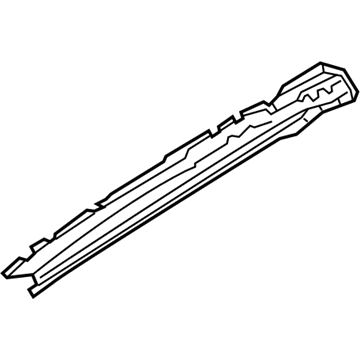 Volkswagen Touareg Frame Rail - 7L0-809-250-A