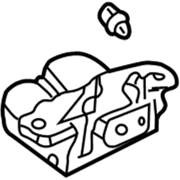 Volkswagen Tailgate Lock - 1J9-827-505-B41