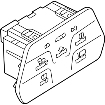 Volkswagen Headlight Switch - 10A-941-193-M-WVQ