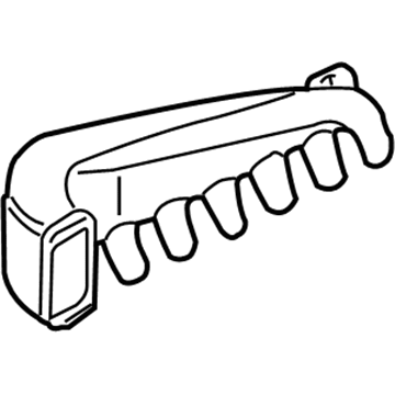Volkswagen Phaeton Air Duct - 3D1-819-168-A