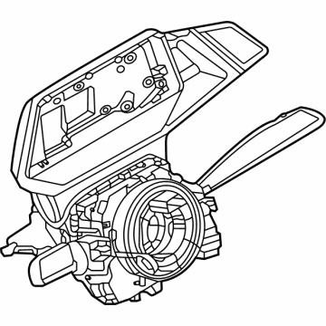 Volkswagen Windshield Wiper Switch - 1EK-953-507-A-ASS