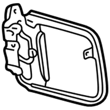 Volkswagen Fuel Door - 1E0-809-905