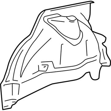 Volkswagen Cabrio Wheelhouse - 1E0-803-422