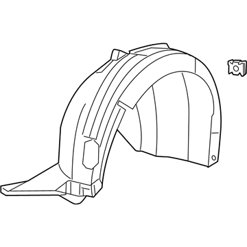 Volkswagen Jetta Wheelhouse - 5C6-805-912-M