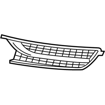 Volkswagen Passat Grille - 561-853-666-C-9B9
