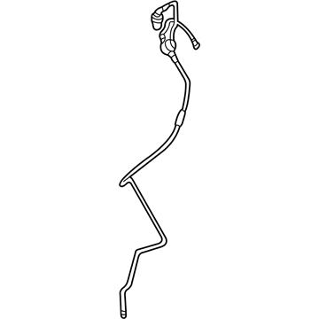 Volkswagen Golf Fuel Hose - 1J0-201-931-L