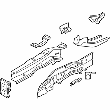 Volkswagen Arteon Frame Rail - 3Q0-803-091-F