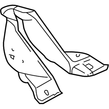 Volkswagen Beetle Air Duct - 1J0-819-803-A