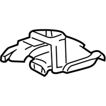 Volkswagen Beetle Air Duct - 1J1-819-151-D