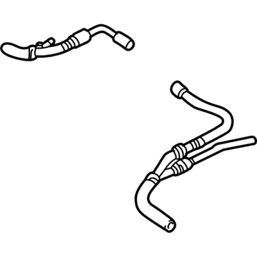 Volkswagen Golf Oil Cooler Hose - 1J0-122-109-AA