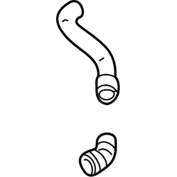 Volkswagen R32 Cooling Hose - 1J0-122-101-CG