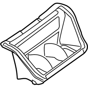 Volkswagen Tiguan Limited Air Duct - 5M1-815-077-A