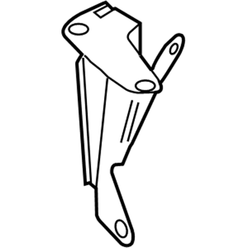Volkswagen 058-145-813-E Intercooler Bracket Volkswagen 058-145-813-E Intercooler Bracket