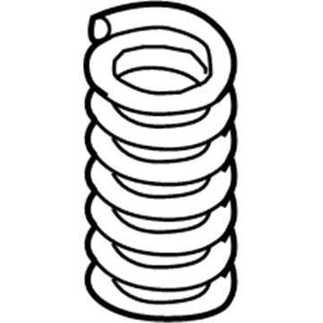8D0-411-105-BA Volkswagen Coil Spring Illustration 1 of 1