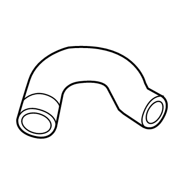 Volkswagen GTI Coolant Reservoir Hose - 5WA-145-834