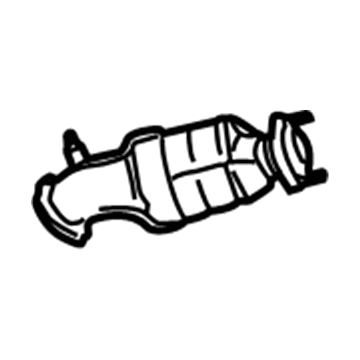 Volkswagen Phaeton Exhaust Pipe - 3D0-254-200-PX