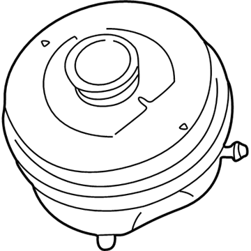 Volkswagen Brake Master Cylinder Reservoir - 4B0-611-301-E