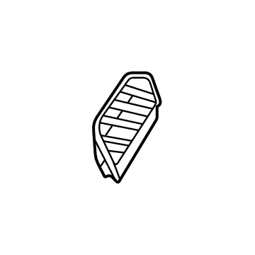 Volkswagen 561-819-705-A-82V Defroster Vent Volkswagen 561-819-705-A-82V Defroster Vent