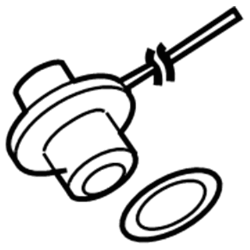 Volkswagen Eos Gas Cap - 3C8-201-550-E