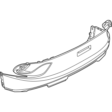 Volkswagen ID.4 Bumper Cover - 11A-807-433-B-XN9